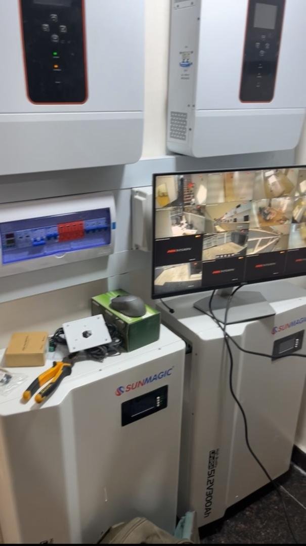Solar inverter equipment with security monitoring hardware